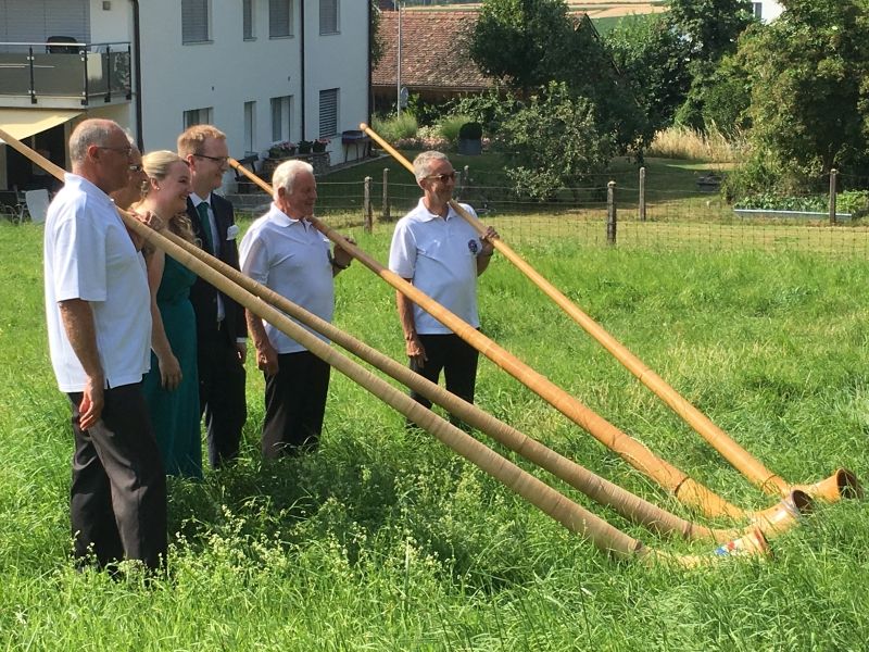 Auftritt Hochzeit Hüttikon