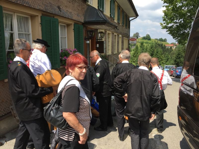 Ausflug Alphorngruppe Altburg