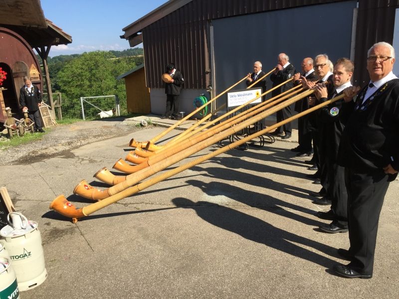 Ausflug Alphorngruppe Altburg