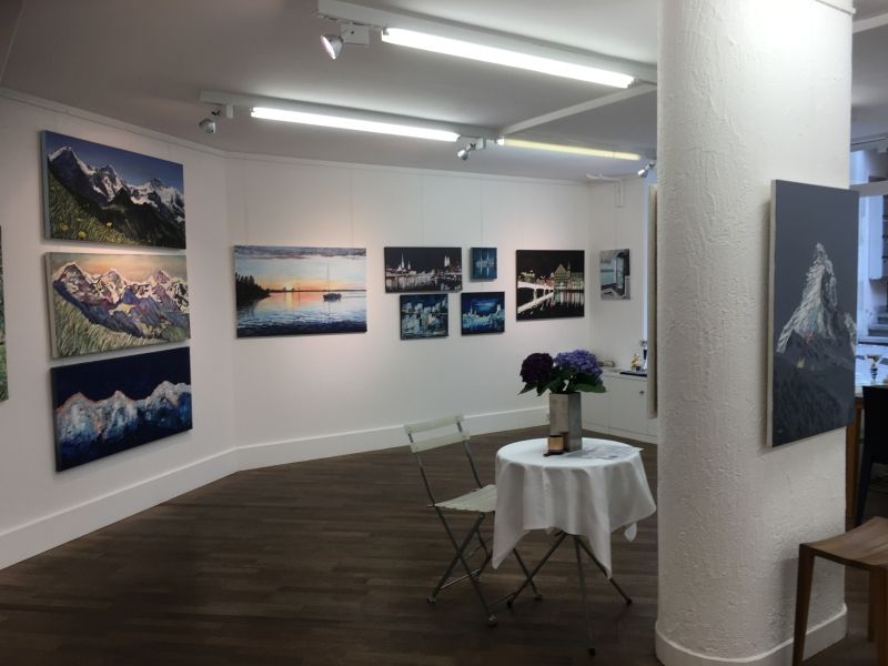 Ausstellung HelOé, Lindenhof Zürich