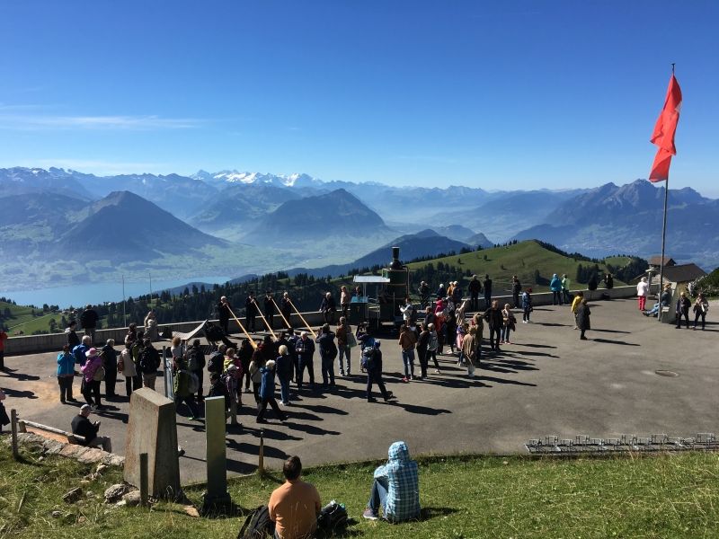 Bergecho auf der Rigi Bergecho auf der Rigi
