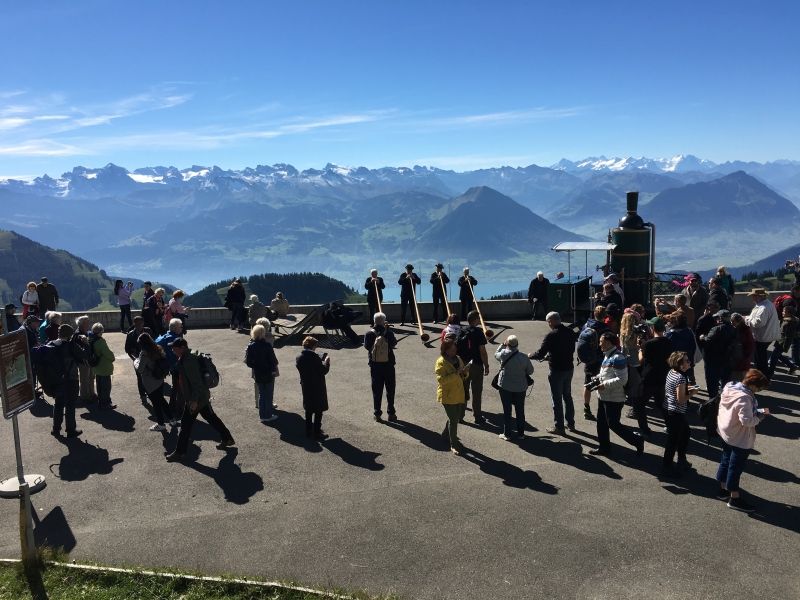Bergecho auf der Rigi Bergecho auf der Rigi