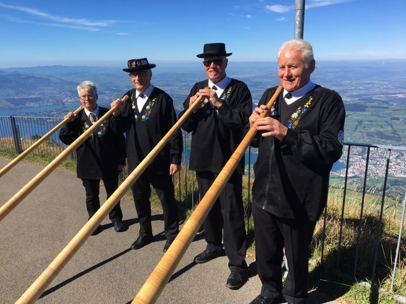 Bergecho auf der Rigi Bergecho auf der Rigi